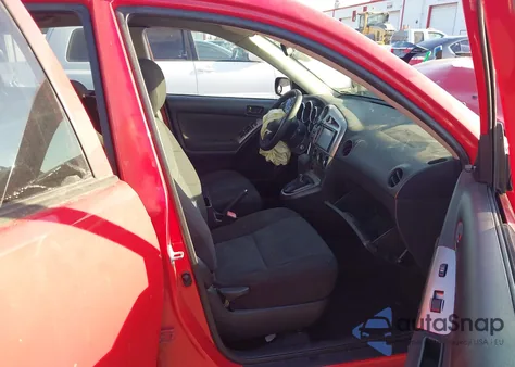 2007 Toyota Corolla Matrix Xr z USA, uszkodzony, nr VIN 2T1KR32E07C682998